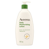 Aveeno Daily Moisturizing Lotion For Dry Skin with Soothing Oats and Rich Emollients, Fragrance Free