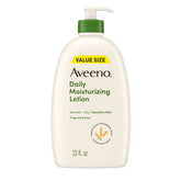 Aveeno Daily Moisture Lotion with Soothing Oats and Rich Emollients - Fragrance Free - 33 fl oz