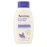 Aveeno Stress Relief Body Wash - Lavender - 12oz