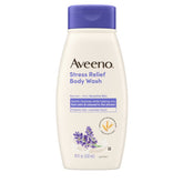 Aveeno Stress Relief Body Wash - Lavender - Fresh Scent - 18 fl oz: Paraben-Free, Sulfate-Free, Gel Formula, Normal to Sensitive Skin