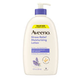 Aveeno Stress Relief Moisturizing Body Lotion with Lavender Scent, Natural Oatmeal to Calm and Relax