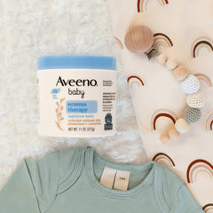 Aveeno Baby Eczema Therapy Nighttime Moisturizing Balm, Soothes & Relieves Dry, Itchy Skin - 1oz: Paraben-Free
