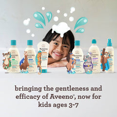 Aveeno Kids Sensitive Skin Face & Body Wash With Oat Extract, Gently Washes Without Drying - 18 fl oz
