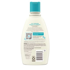 Aveeno Kids' 2-in-1 Hydrating Shampoo & Conditioner, Gently Cleanses, Conditions & Detangles Kids Hair - 12 fl oz