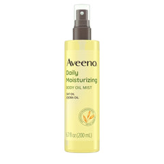 Aveeno Daily Moisturizing Oil Mist for Rough Sensitive Skin with Oat and Jojoba Oil - Lightly Scented - 6.7 fl oz