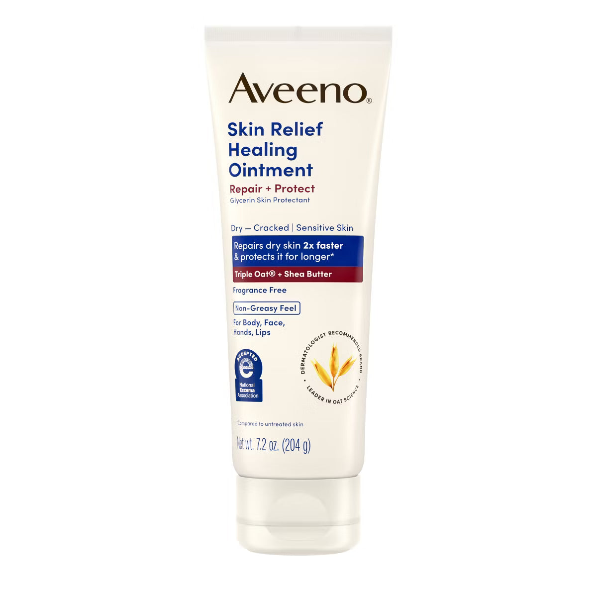 Aveeno Skin Relief Healing Ointment for Dry and Cracked Skin - Glycerin - Non-Greasy - 7.2 oz