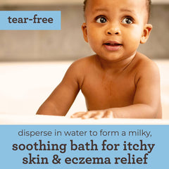 Aveeno Baby Eczema Therapy Soothing Oatmeal Bath Treatment for Relief of Dry, Itchy Skin - 3.75oz - 5ct