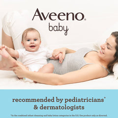 Aveeno Baby Daily Moisture Body Lotion for Delicate Skin with Colloidal Oatmeal & Dimethicone - 8 fl oz: Aluminum-Free, No Fragrance Added