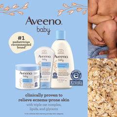 Aveeno Baby Eczema Therapy Soothing Oatmeal Bath Treatment for Relief of Dry, Itchy Skin - 3.75oz - 5ct