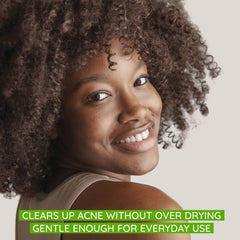 Aveeno Clear Complexion Foaming Oil-Free Facial Cleanser with Soy Extract & Salicylic Acid for Acne-Prone Skin - 6 fl oz