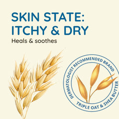 Aveeno Repairing CICA Hand Mask with Prebiotic Oat & Shea Butter for Extra Dry Skin, Fragrance-Free