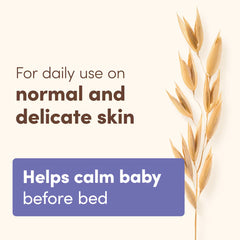 Aveeno Baby Nighttime Calming Comfort Bath, Body & Hair Wash - Lavender and Vanilla Scent - 18 fl oz