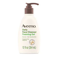 Aveeno Daily Moisture Oily Skin Cleanser - 12 fl oz